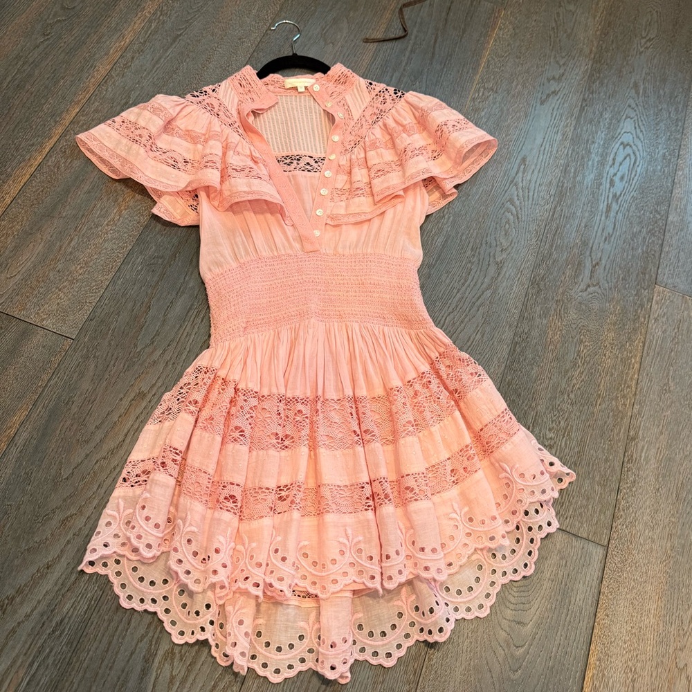 Pink LoveShackFancy dress